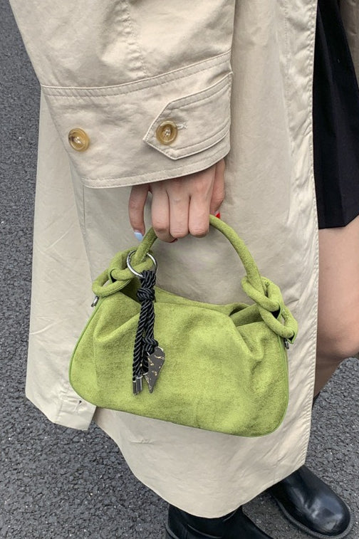 Pleated Cloud Charm Vintage Elegant Crossbody Bag