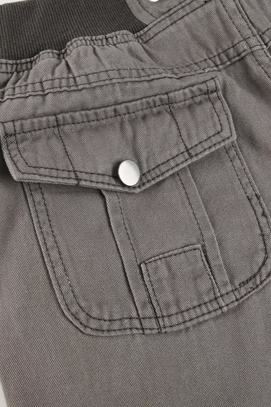 Multi Pocket Low Waist Bootcut Jeans