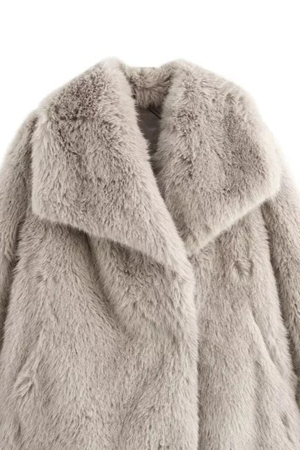 Thickened Faux Fur Winter Coat coats