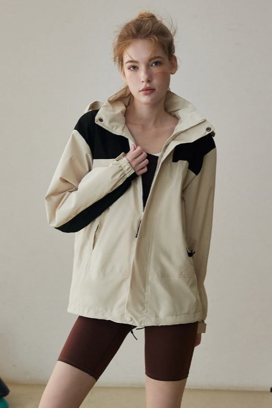 Winddichte und wasserdichte Profi-Yoga-, Lauf- und Sportjacke