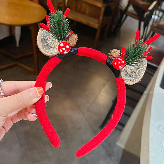 Festliches, süßes und magisches Haaraccessoire aus Hirschgeweih