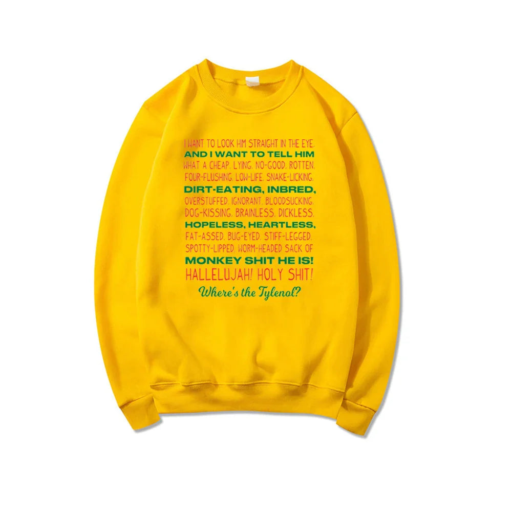 Funny Griswold Family Vacation Retro Unisex Christmas Hoodie Yellow / S Hoodies-L