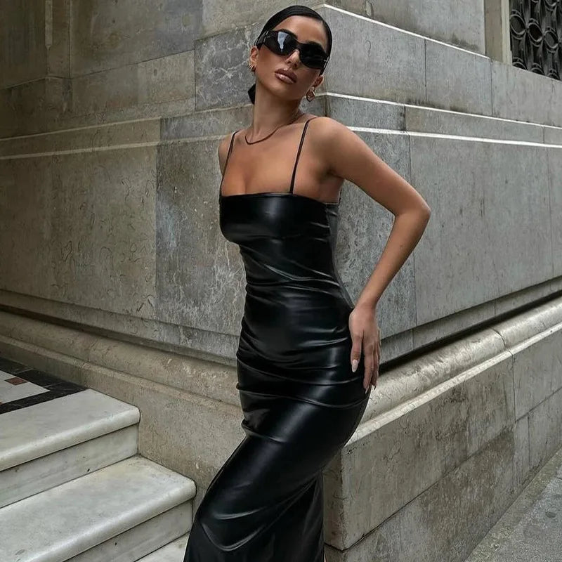 Solid Bandage Party Dress Christmas Party Dresses-L