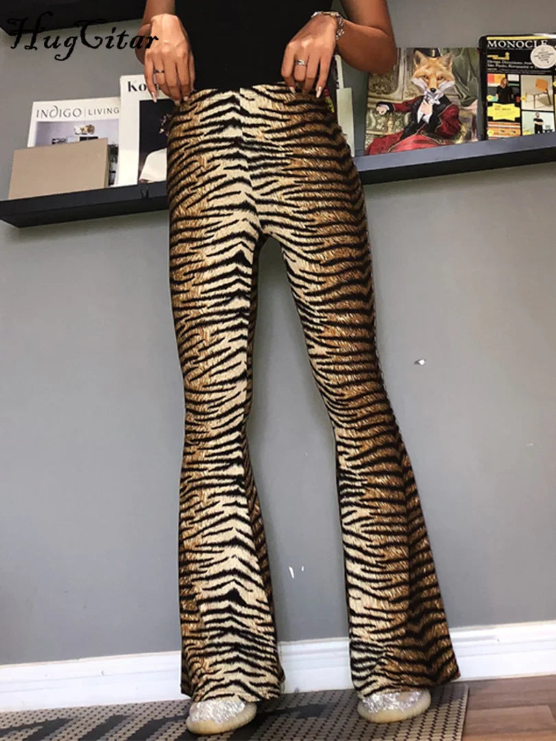 High Waist Leopard Print Leggings Sexy Bodycon Autumn Winter Pants