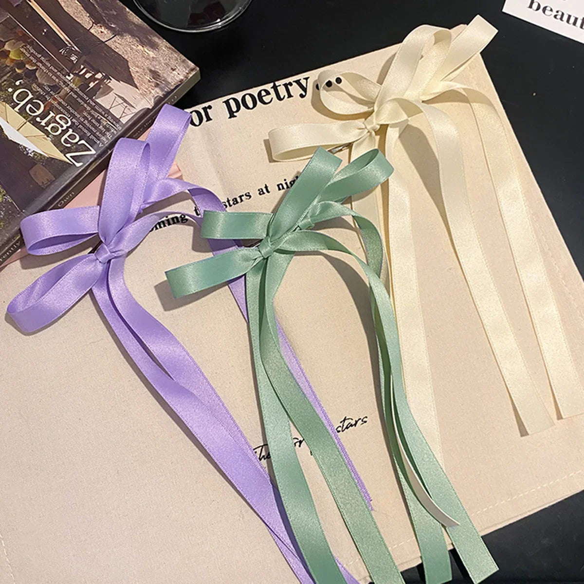 Ribbon Back Head Headdress - Christmas Hair Accessory Accessories-L