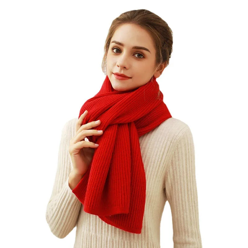 Cashmere Scarf For Women - Thick And Warm Winter Scarfs-L