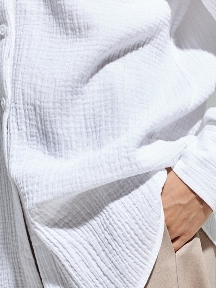 Dinora Button-Up Shirt Tops & Blouses