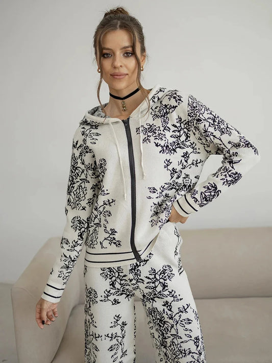 Romana Knitted Stylish Two Piece Set
