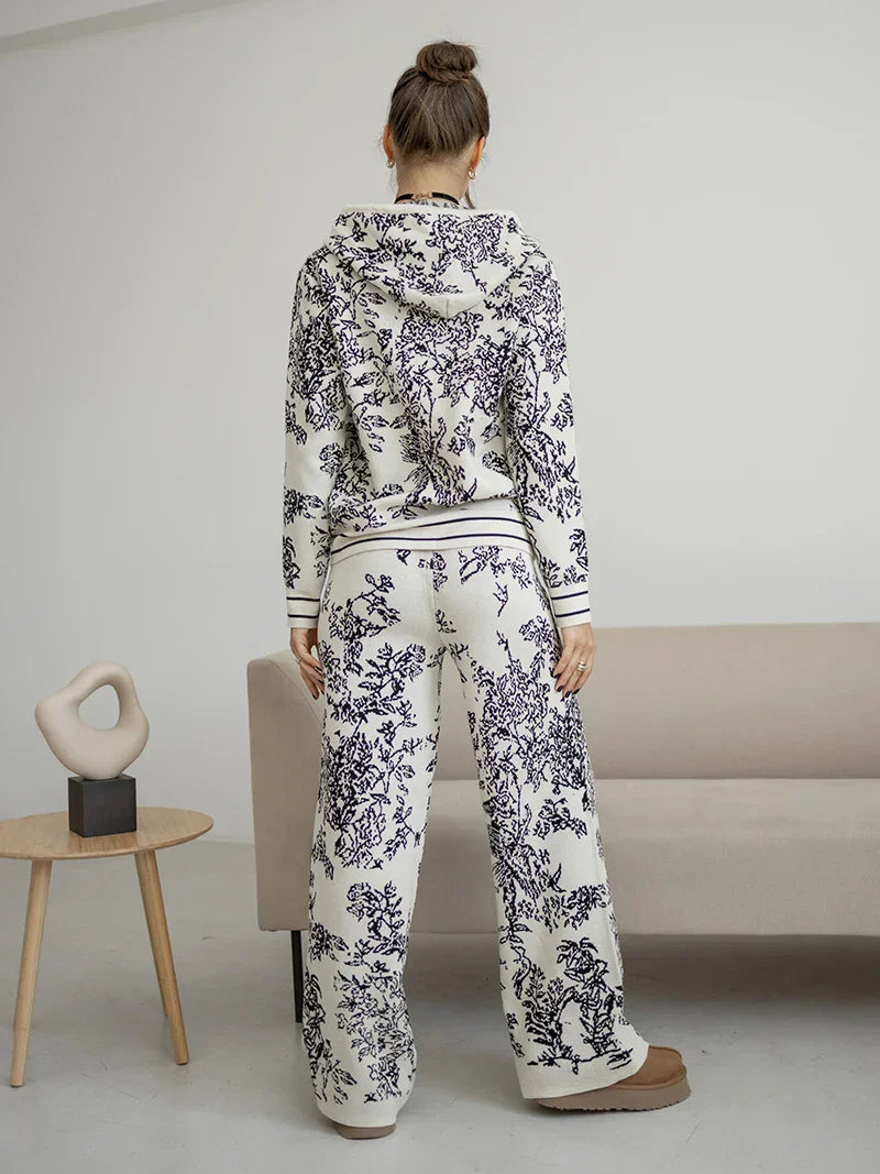 Romana Knitted Stylish Two Piece Set