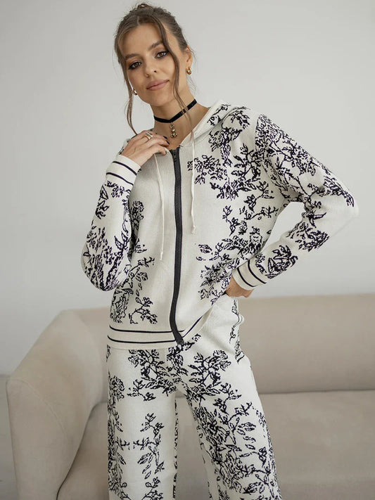 Romana Knitted Stylish Two Piece Set