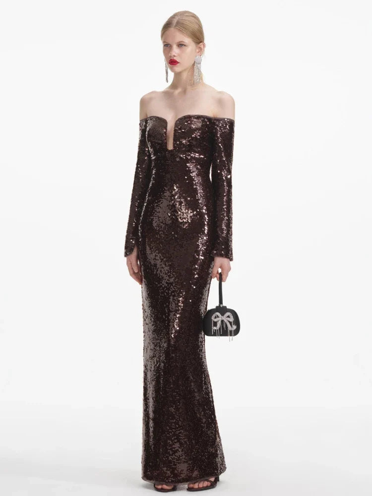Winter Mesh Patchwork Party Dress Partydress-241208