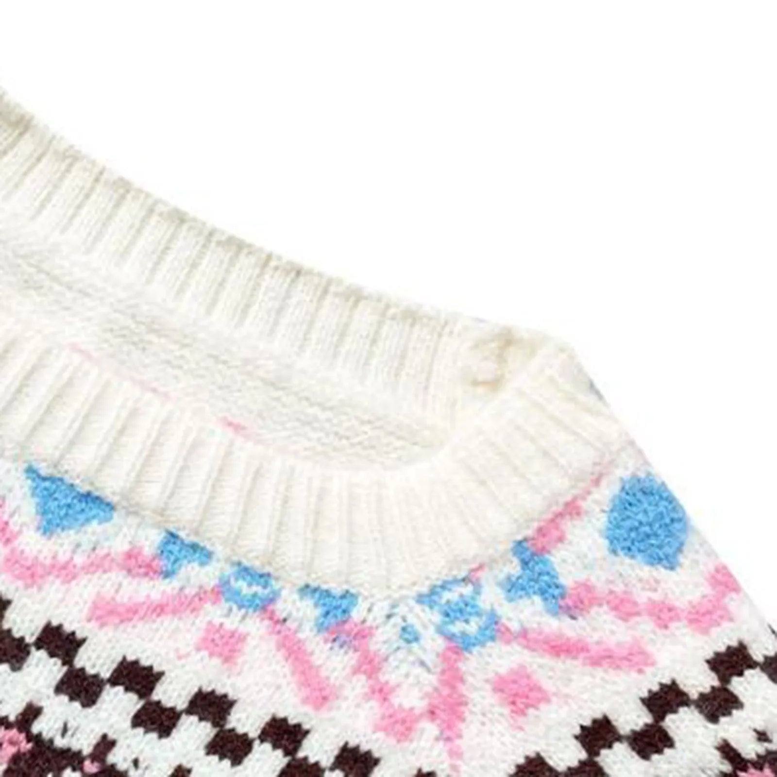 Casual Thickened Raglan Sleeve Elk Christmas Tree Sweater Sweaters-L