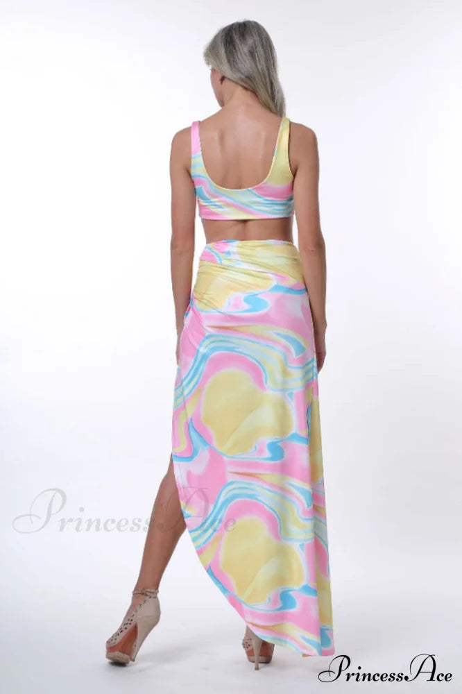 A In Girls Charming Cover Up Set