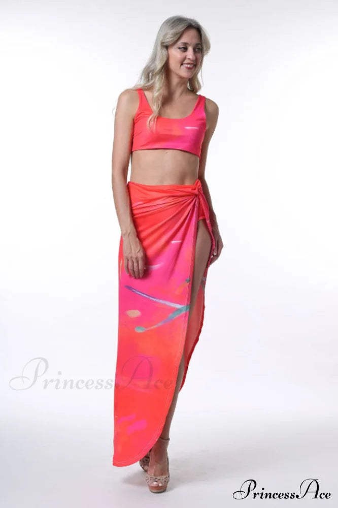 A In Girls Charming Cover Up Set