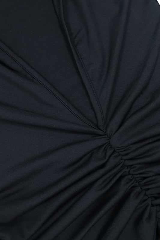 Long Sleeve Backless Bodycon Formal Dress