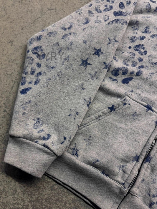 Hoodie mit Streetstyle-Print