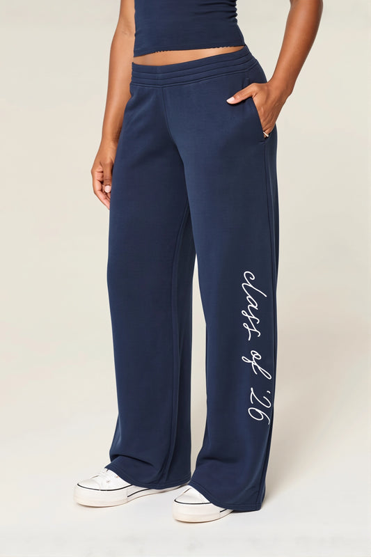 Sexy Vintage Embroidered Baggy Pants