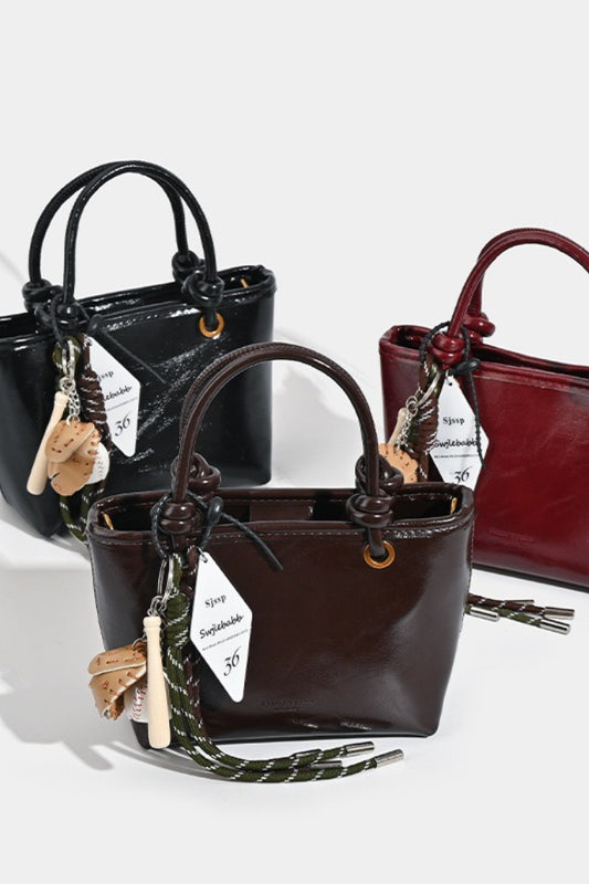 Maillard Red Fashion Bucket Shoulder Crossbody Handtasche