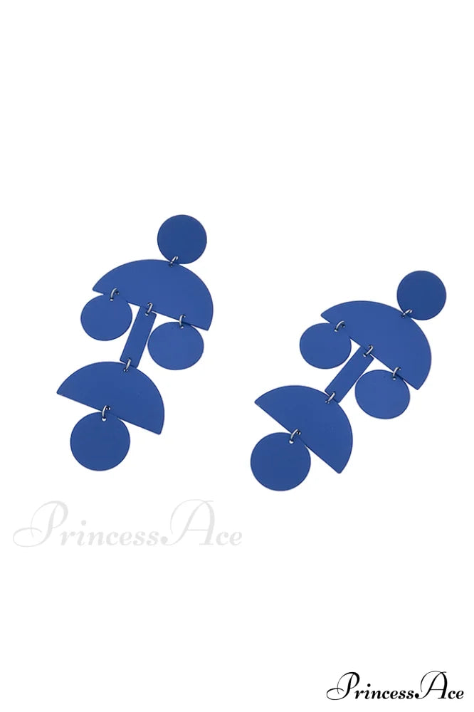 Acrylic Geometric Stylish Long Earrings