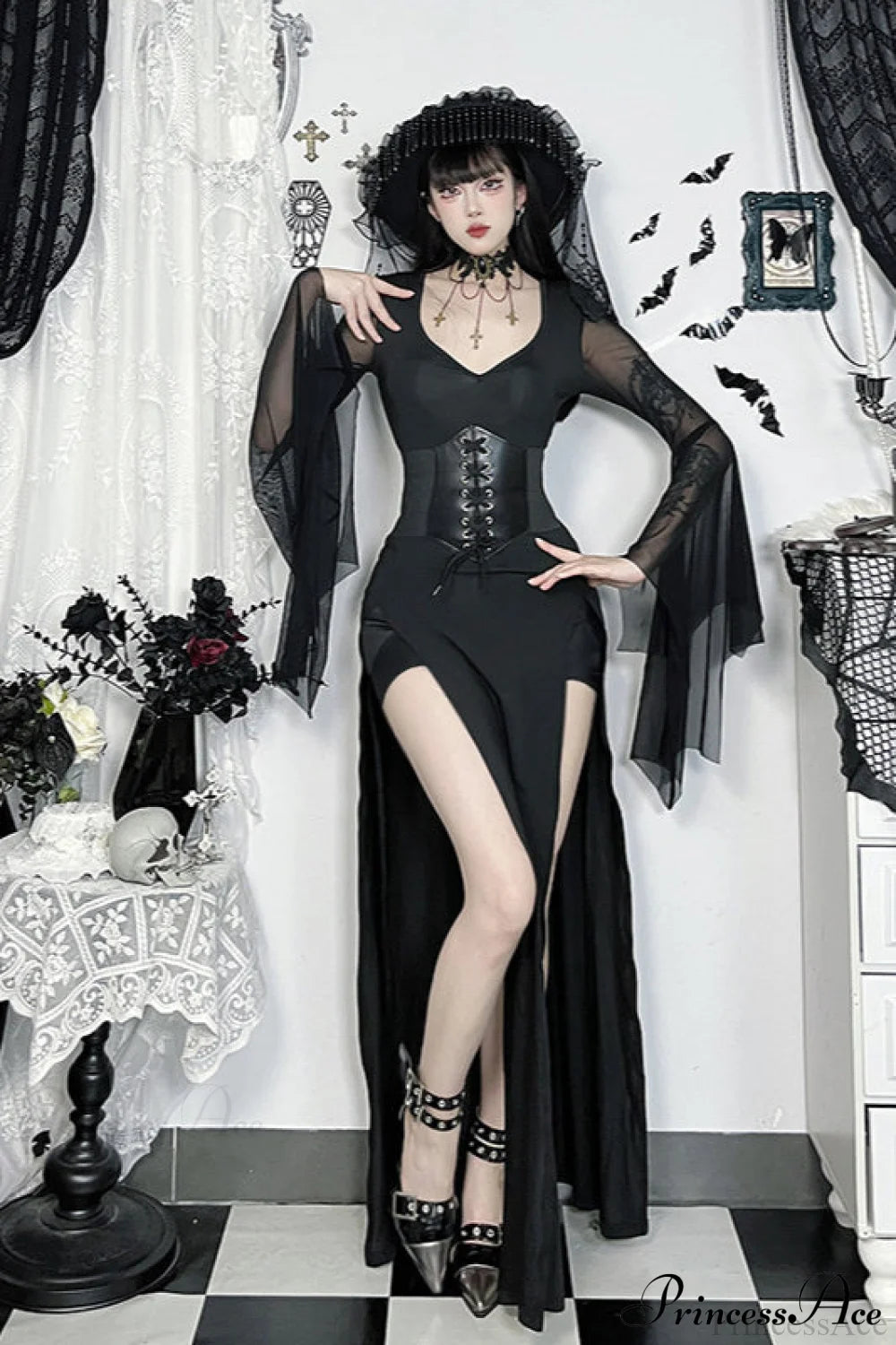 Adams Style Gothic Dress