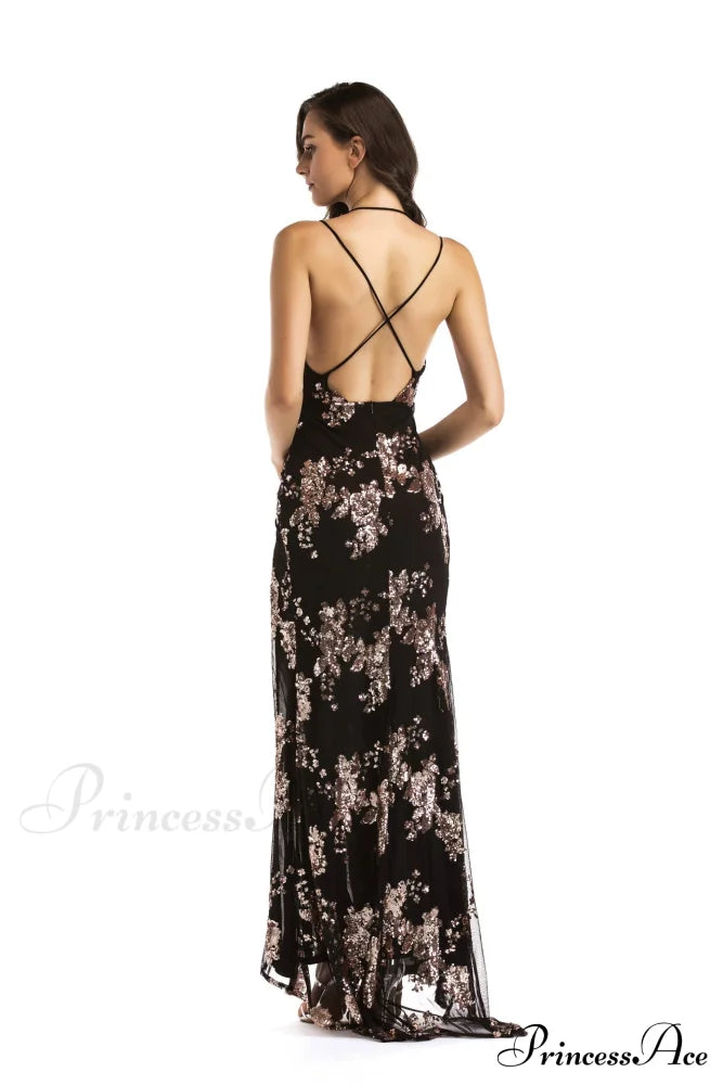 Adore You Floral Charming High Slit Maxi Dress Dressy Dresses