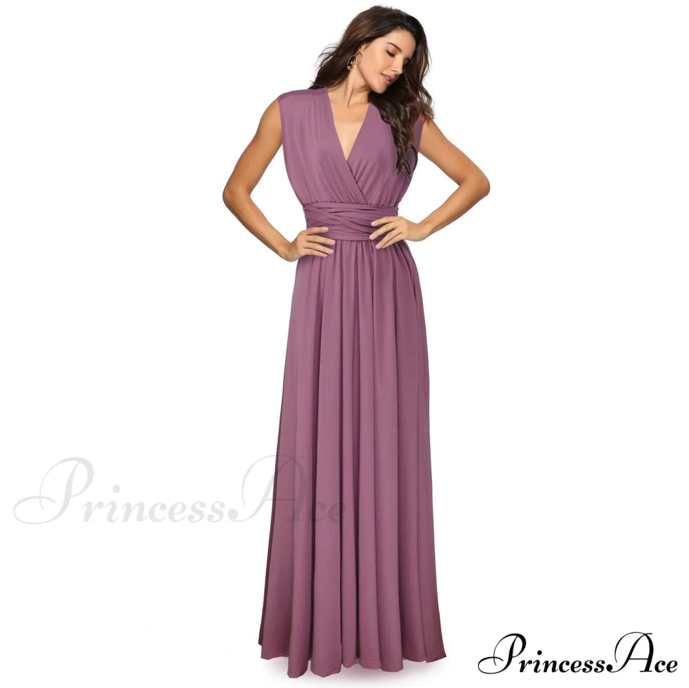 Alexandra Satin Lace Charming Back A-Line Dress Cameo / S S.o. Long Dresses