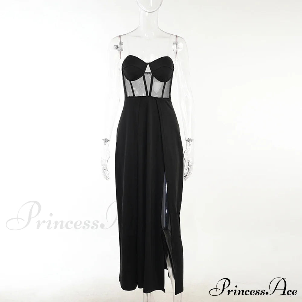 Alexia Formal High Charming Slit Illusion Dress S.o. Long Dresses