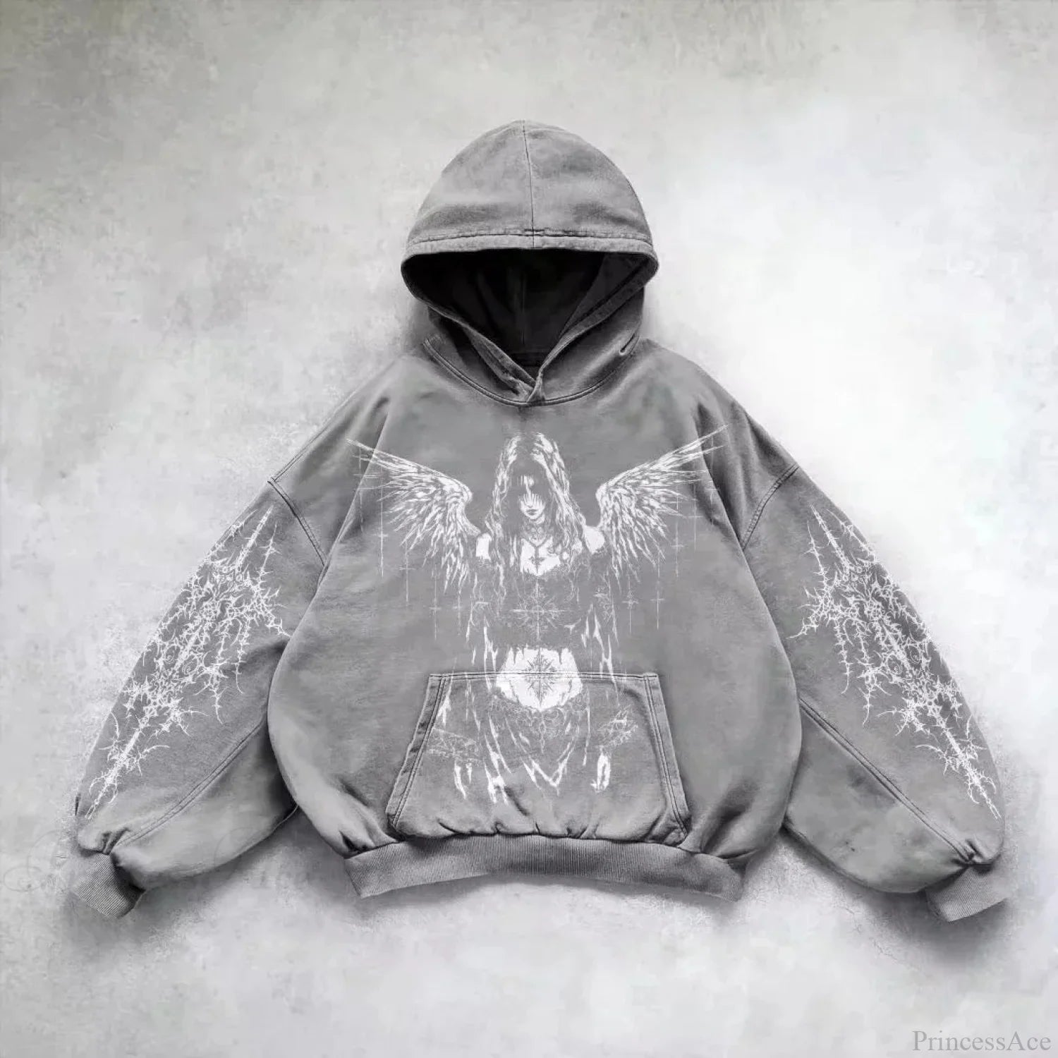 American Gothic Zipper Hoodie black6 / S