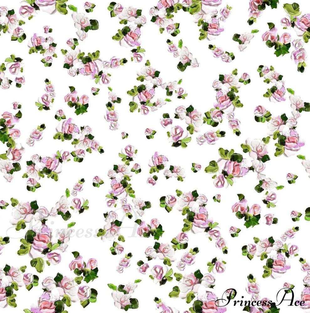 Apple Blossom Tender Charming Floral Maxi Tie-Strap Dress