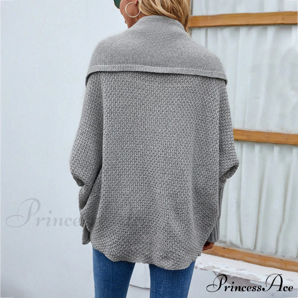 Arm Batwing Cardigan Coats