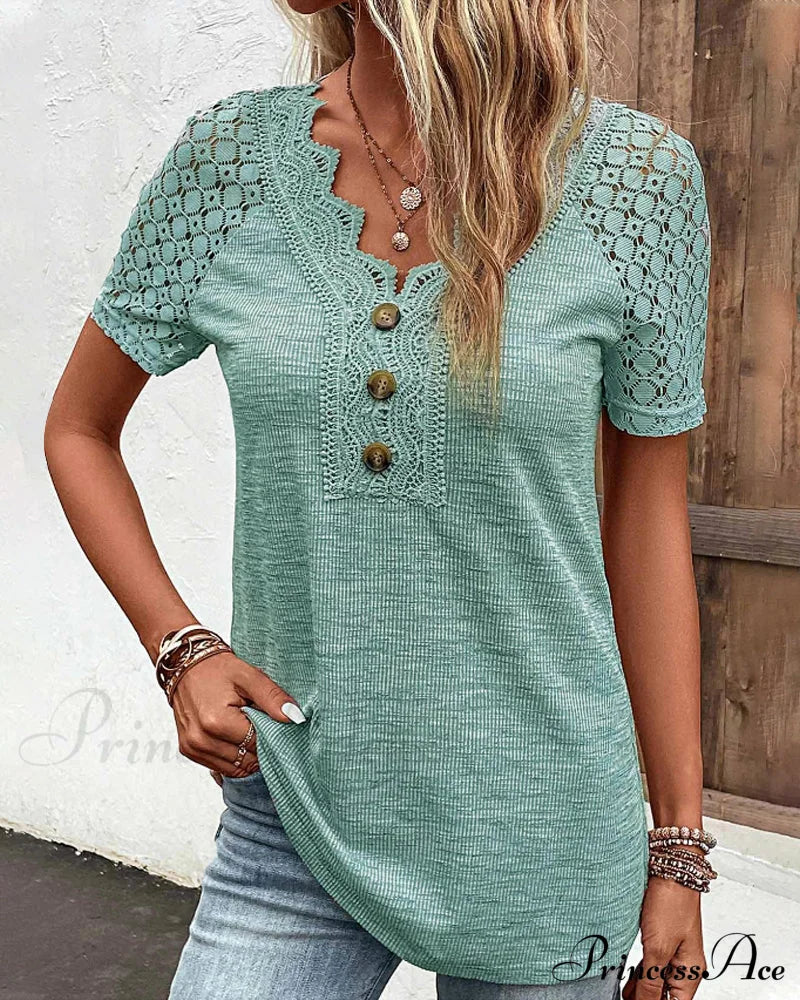 Arm Brief Lace T Shirt T-Shirts