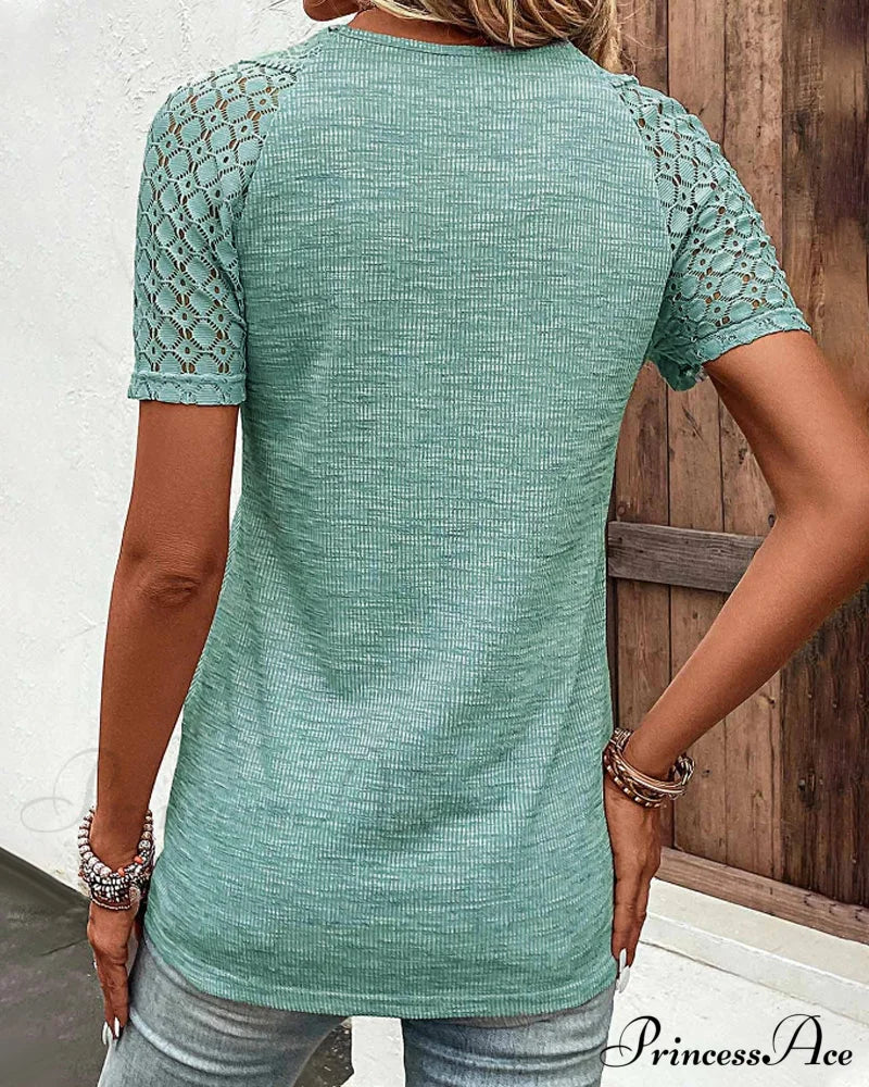 Arm Brief Lace T Shirt T-Shirts