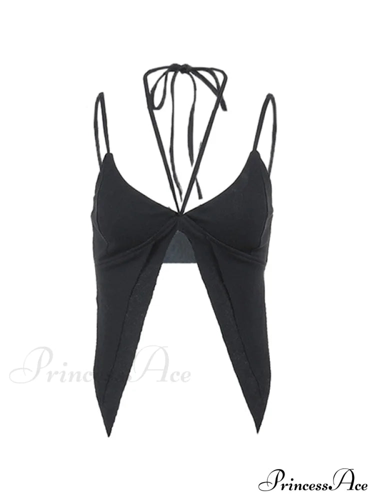 Asymmetric Patchwork Graceful Mesh Maxi Dress Tank Tops&Camis