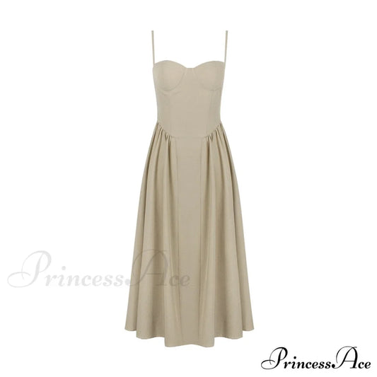 Aurora Midi/Maxi Stilvolles Bustier-Korsettkleid