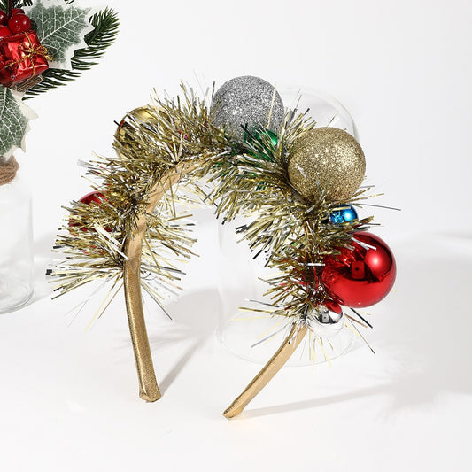 Glitzerkugel-Haaraccessoire – Niedlich und festlich