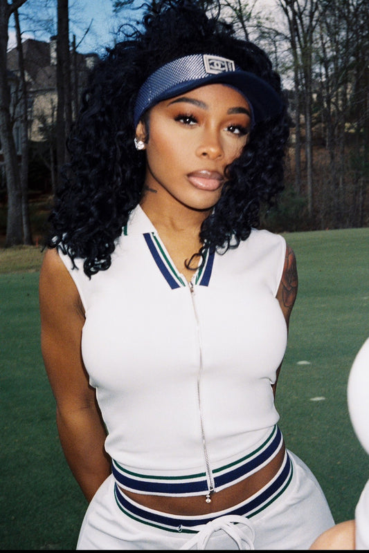 Athletic Casual Shirt Collar Solid Ribbed Two Piece Set