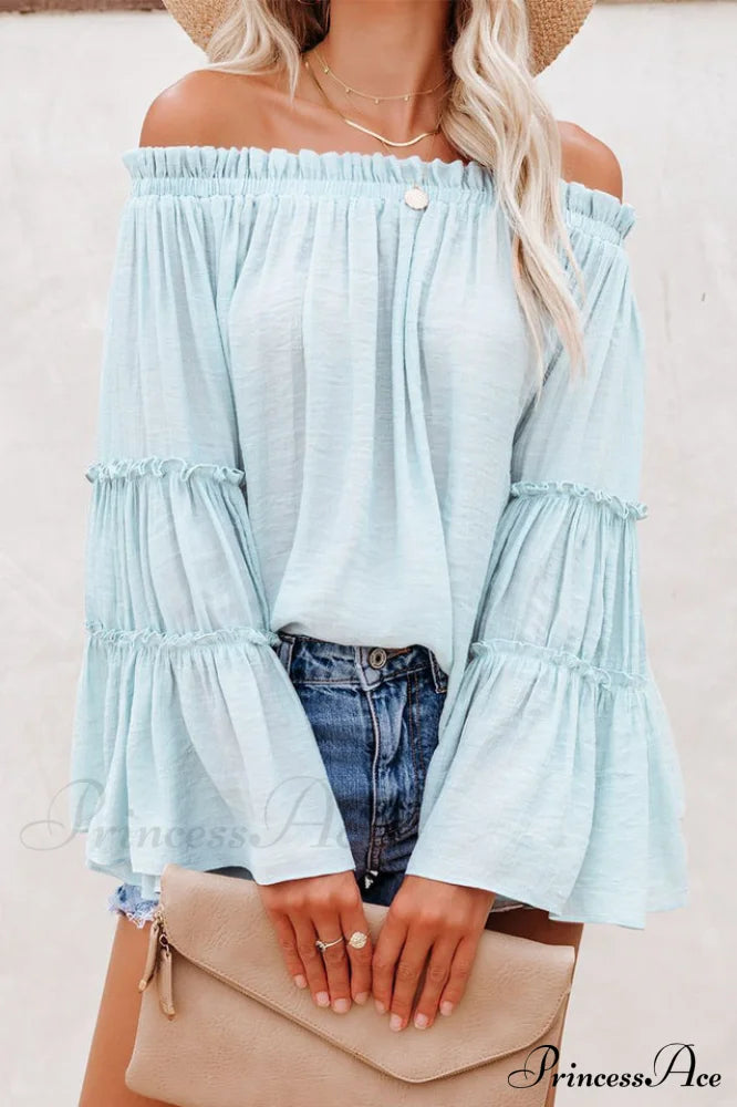 Bamboo Flare Stylish Sleeve T-Shirt