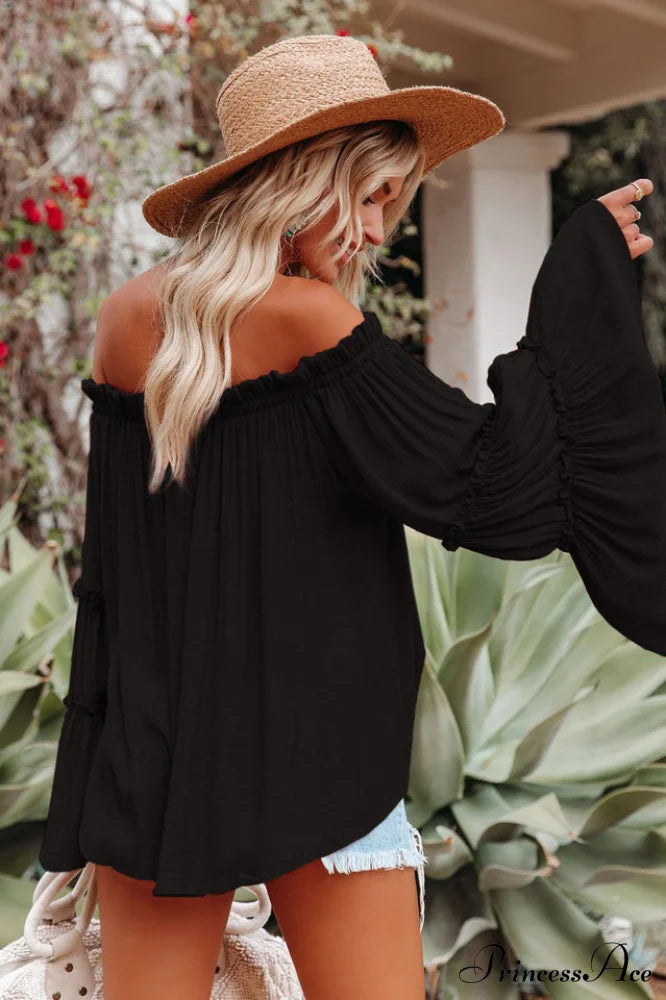 Bamboo Flare Stylish Sleeve T-Shirt