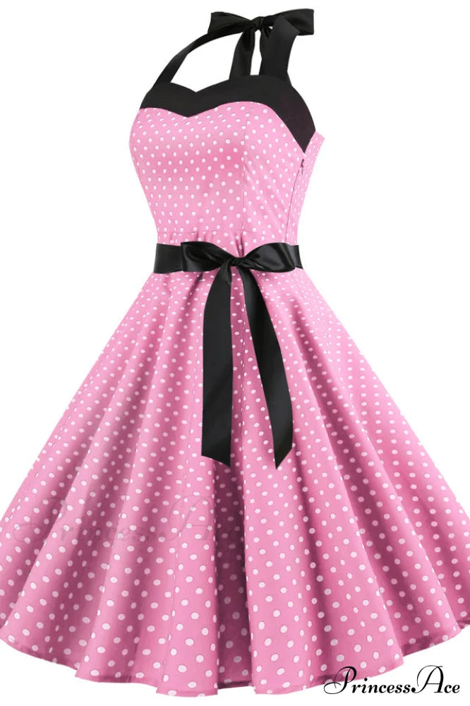 Barbie Movie Margot Charming Pink Plaid Check Dress