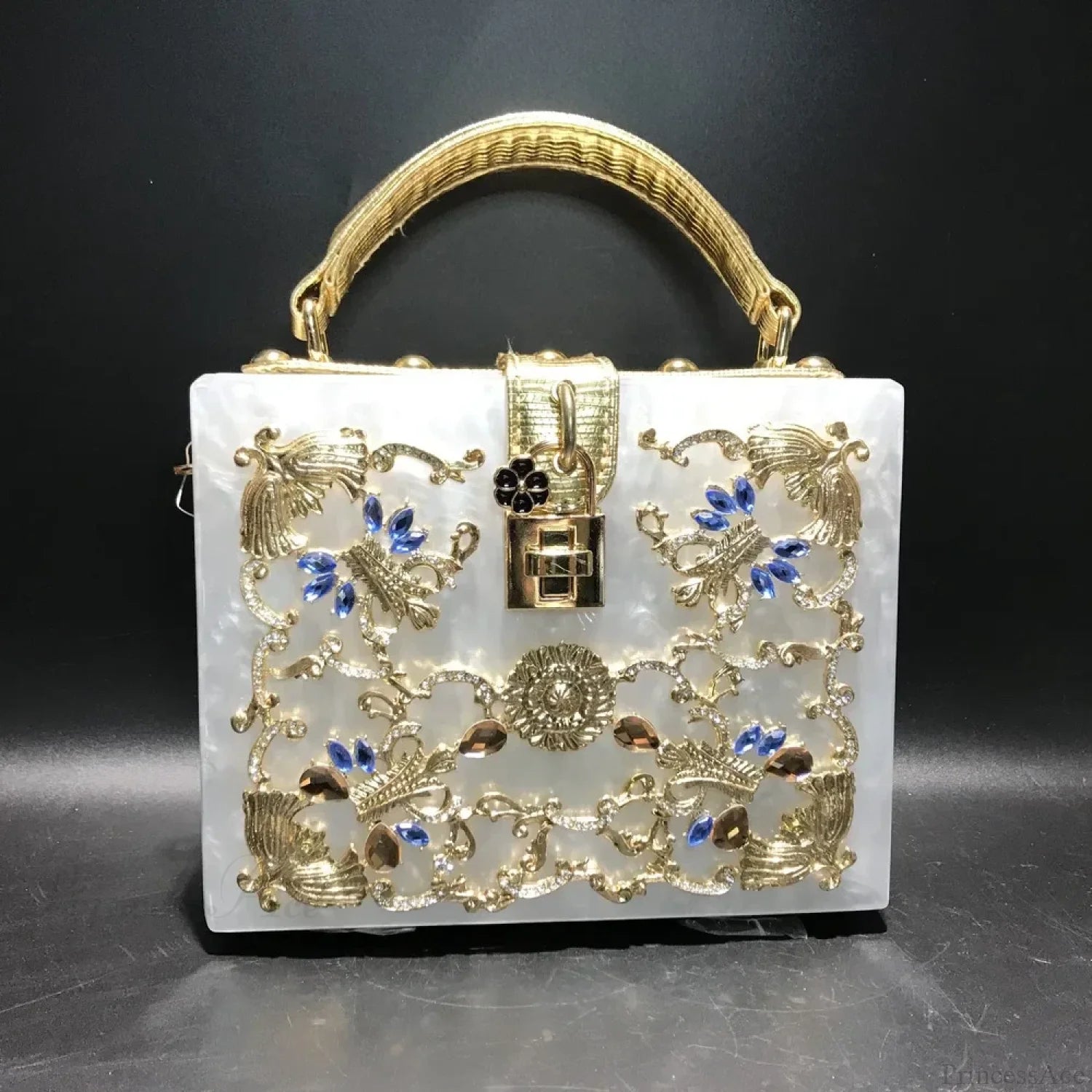 Bling Sequined Heart Evening Clutch Bag color same picture16 clutchbag-250126