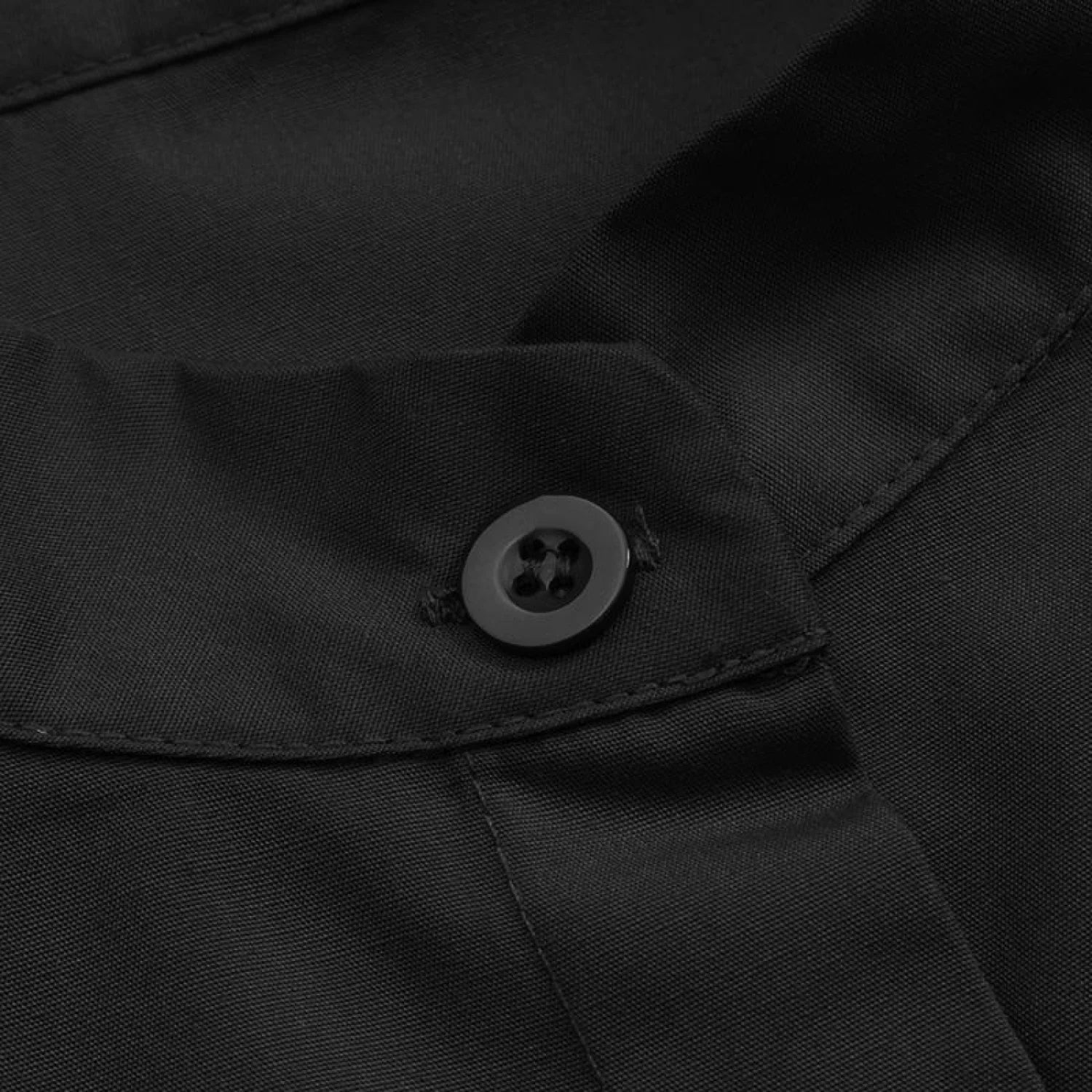 Blouse Office Arm - V Button Women’s Flare Up White Neck