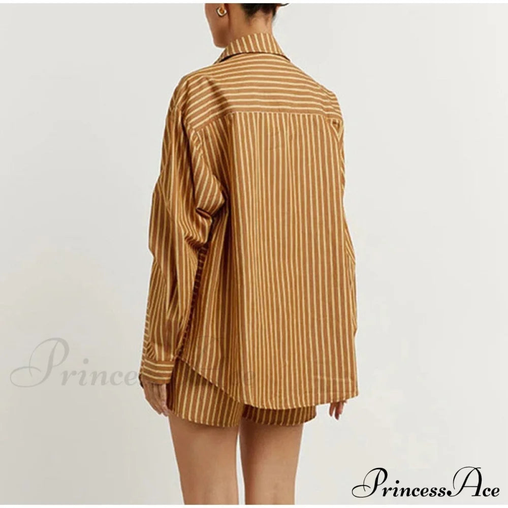 Blouse Outfits With Clothing Pieces Blouses Two Fashion Warm-Season Mini Tracksuits Women Cotton