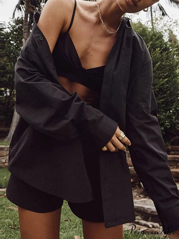 Blouse Outfits With Clothing Pieces Blouses Two Fashion Warm-Season Mini Tracksuits Women Cotton