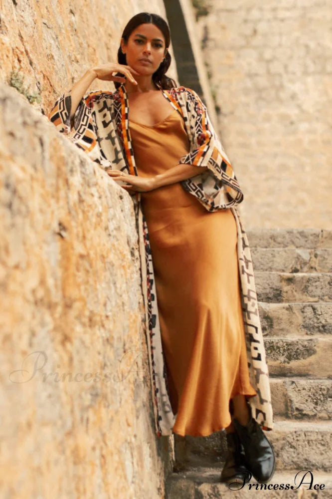 Boho Tie Dye Kimono Blouse | Dress In Beauty