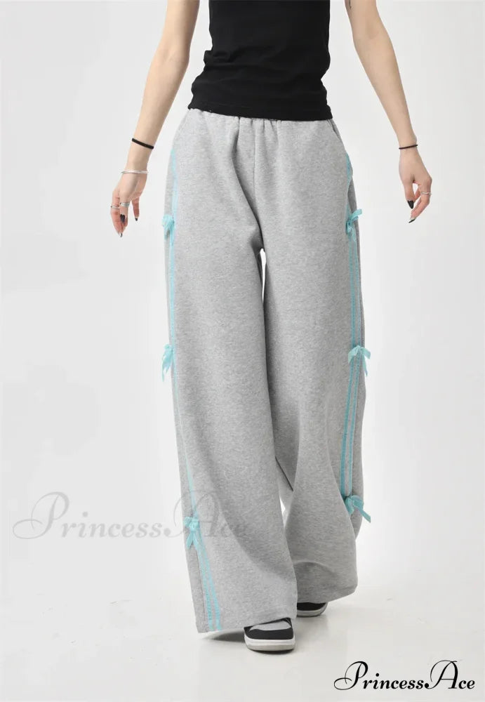Bow Elegant Tracksuit Set