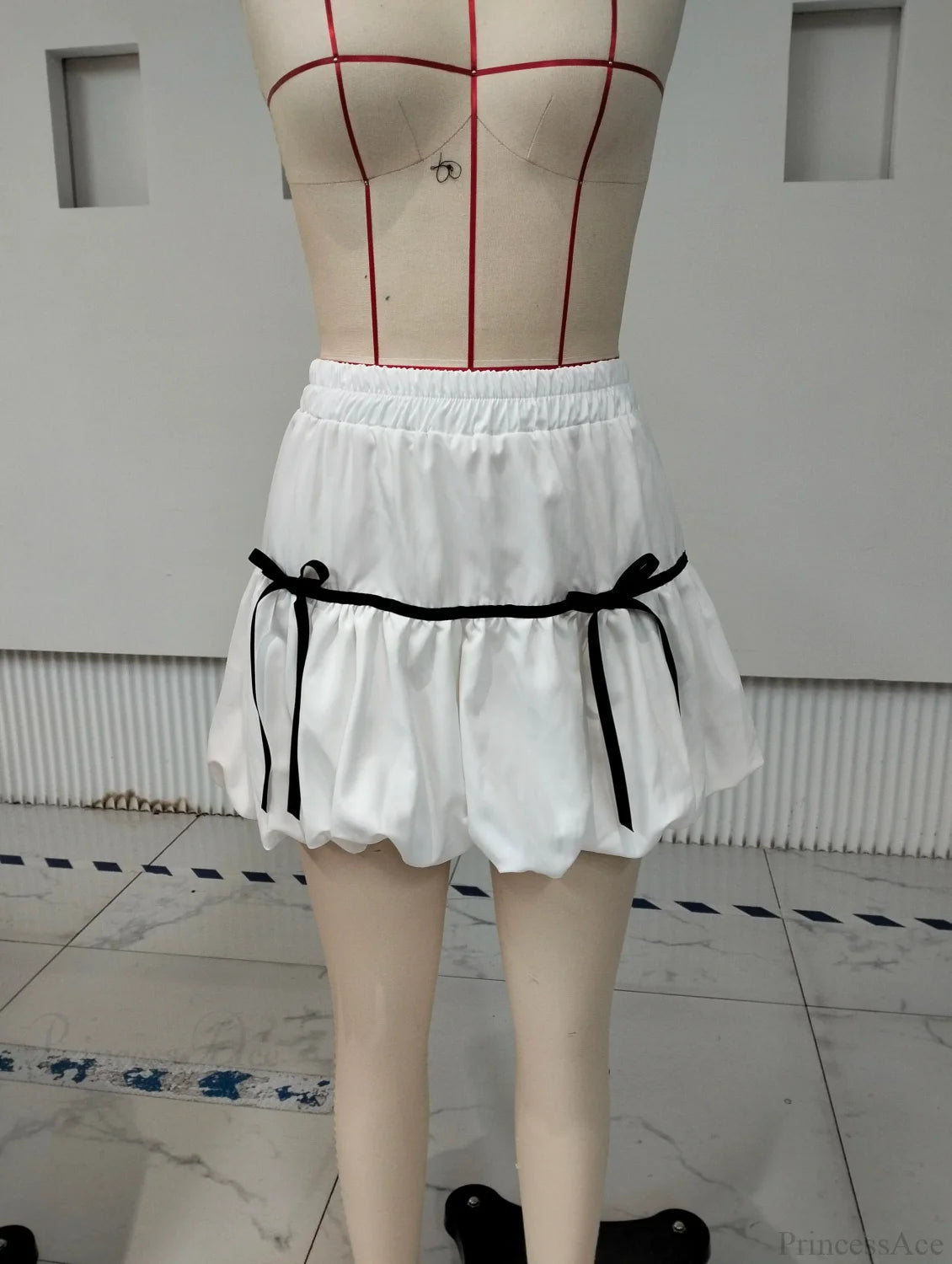 Bubble High Waist Balloon Skirt skirts-250223