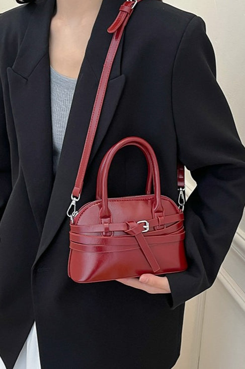 Luxuriöse minimalistische Umhängetasche aus PU