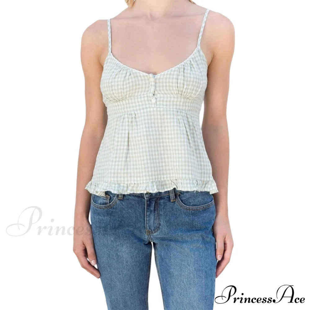 Cami Buttoned Top Free From Label