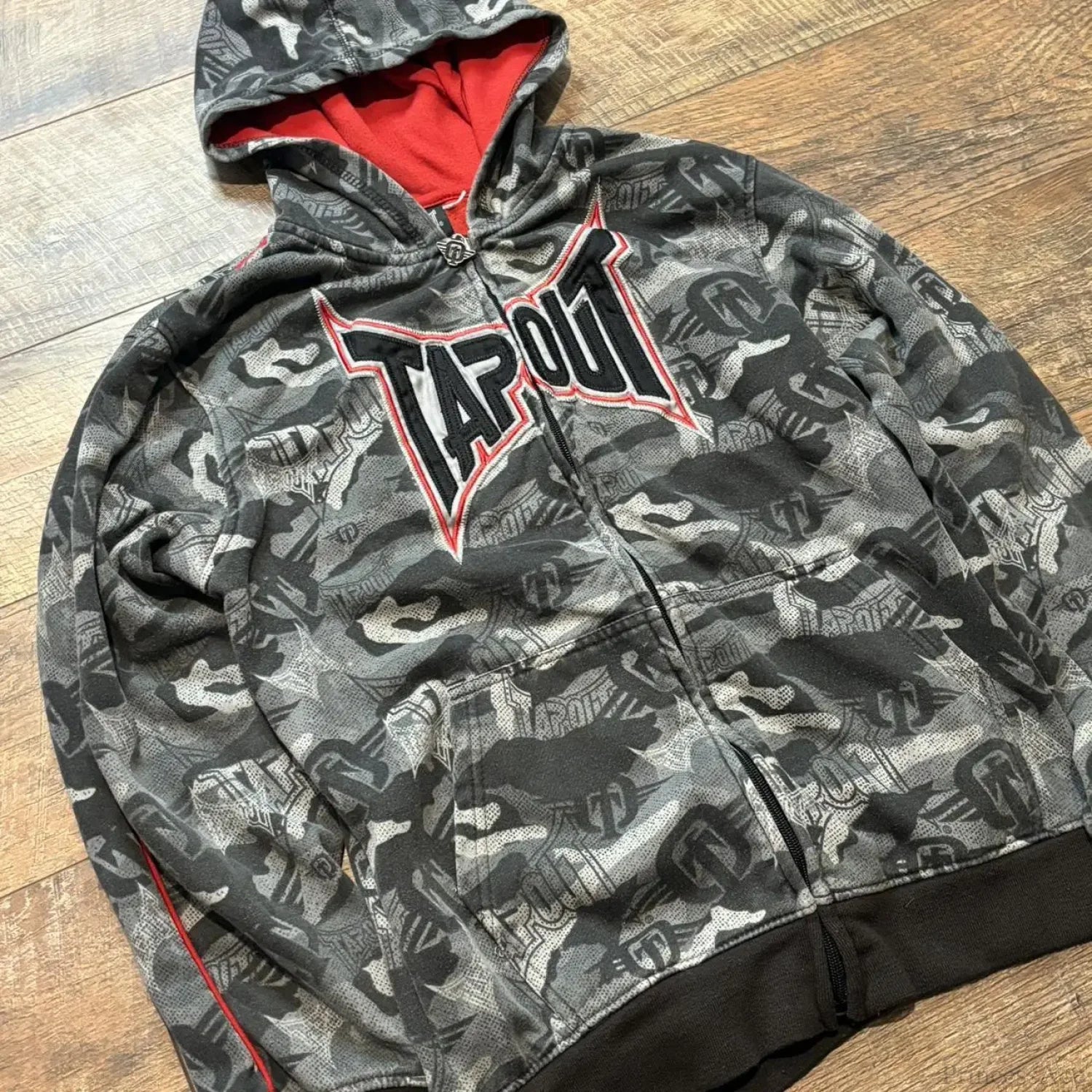 Camouflage Zipper Hoodie