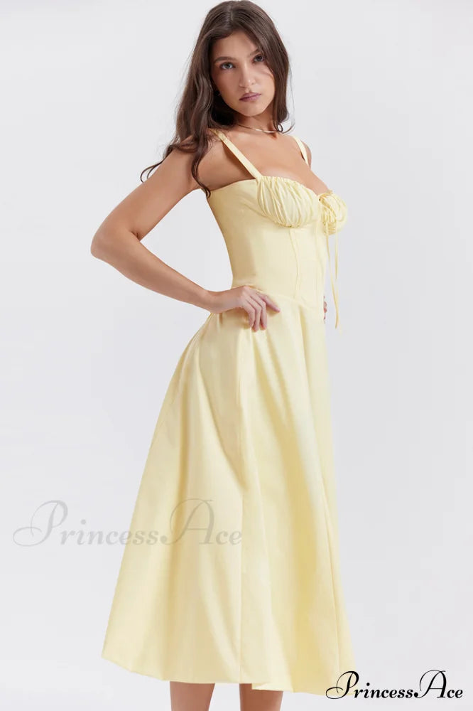 Carmen Elegant Bustier Sundress
